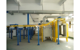 孝感威仕消防器材喷粉出产线